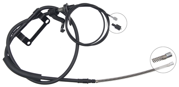 A.B.S. Håndbremsekabel k19418 for KIA