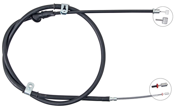 A.B.S. Håndbremsekabel k19498 for KIA