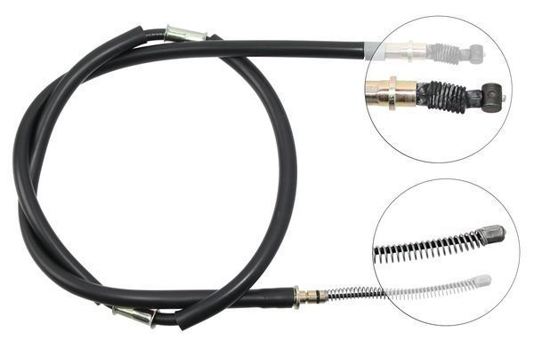 A.B.S. Håndbremsekabel k19577 for MITSUBISHI