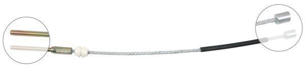 A.B.S. Håndbremsekabel k19635 for OPEL VAUXHALL
