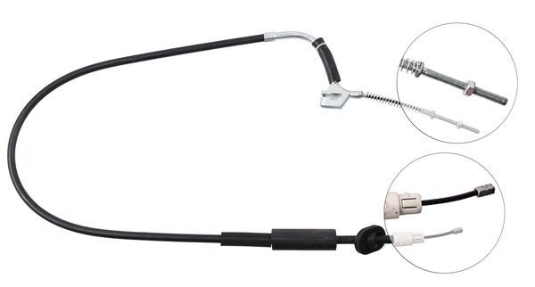 A.B.S. Håndbremsekabel k19791 for MERCEDES-BENZ