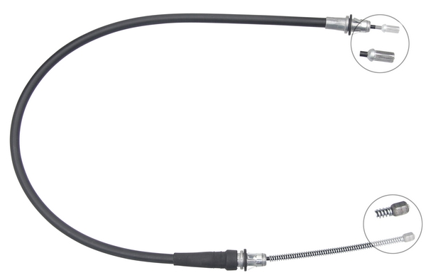 A.B.S. Håndbremsekabel k19833 for JEEP FIAT / LANCIA