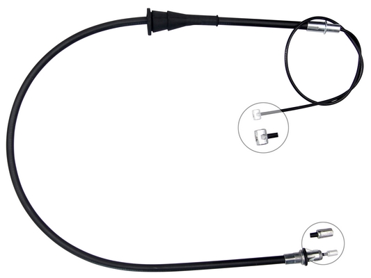 A.B.S. Håndbremsekabel k19862 for DODGE CHRYSLER FIAT / LANCIA