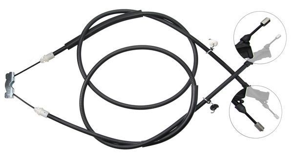 A.B.S. Håndbremsekabel k19905 for FORD