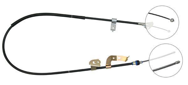 A.B.S. Håndbremsekabel k19907 for PEUGEOT TOYOTA