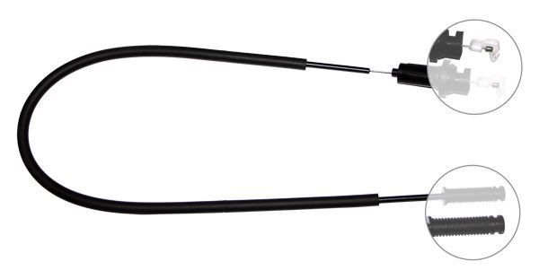 A.B.S. Gaskabel k33810 for PEUGEOT