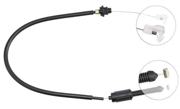 A.B.S. Gaskabel k34470 for RENAULT
