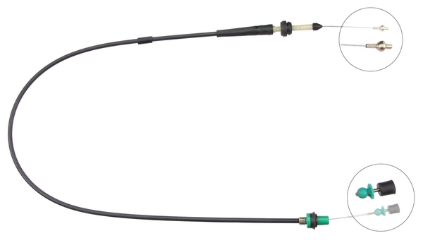 A.B.S. Gaskabel k34790 for SEAT VAG