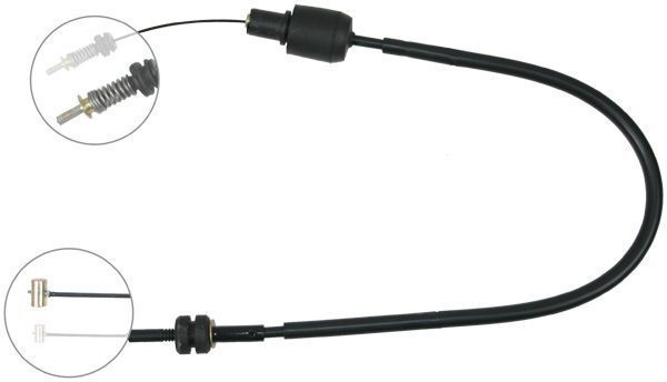 A.B.S. Gaskabel k37020 for OPEL