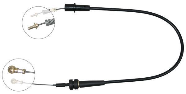 A.B.S. Gaskabel k37040 for OPEL