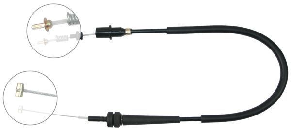 A.B.S. Gaskabel k37060 for OPEL