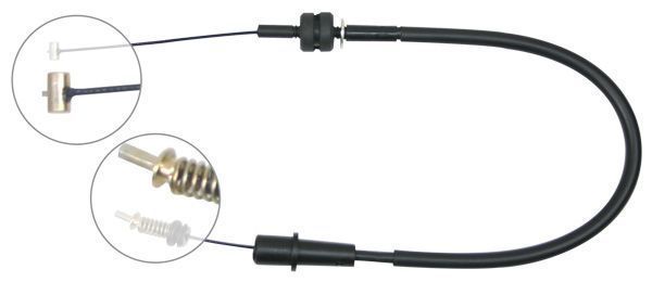 A.B.S. Gaskabel k37170 for OPEL