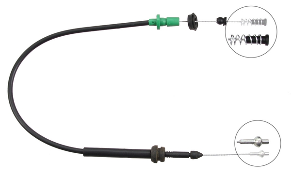 A.B.S. Gaskabel k37390 for VAG