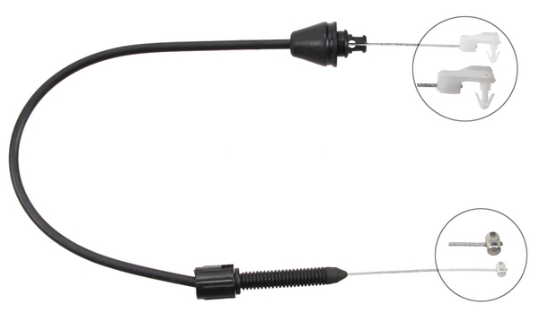 A.B.S. Gaskabel k37450 for RENAULT