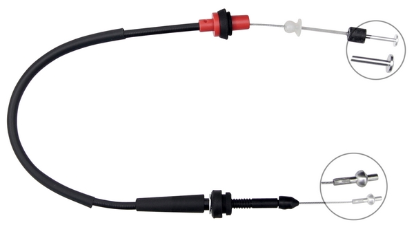 A.B.S. Gaskabel k37520 for VAG