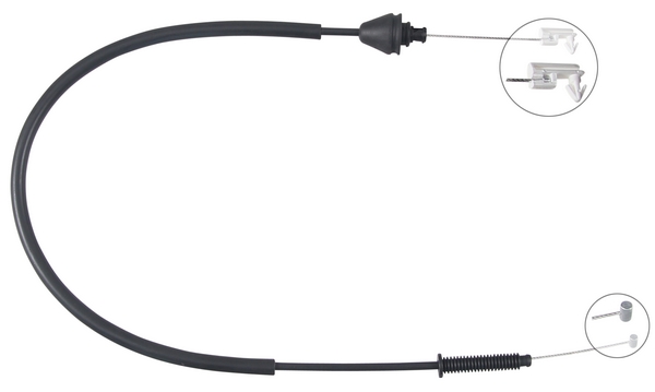 A.B.S. Gaskabel k37530 for RENAULT