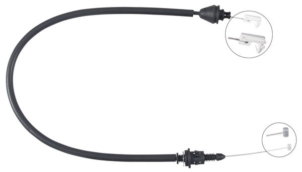 A.B.S. Gaskabel k37540 for RENAULT