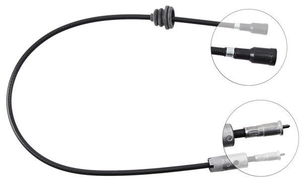 A.B.S. Speedometeraksel k43133 for OPEL