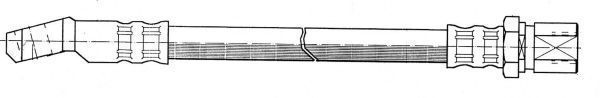 A.B.S. Bremseslange sl1085 for FIAT