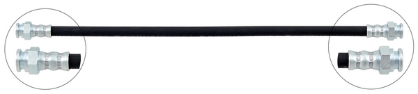 A.B.S. Bremseslange sl2818 for SKODA ALFAROME/FIAT/LANCI