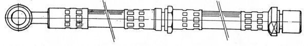 A.B.S. Bremseslange sl3242 for SUBARU