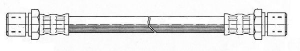 A.B.S. Bremseslange sl3244 for SUBARU