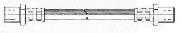 A.B.S. Bremseslange sl3274 for SUZUKI