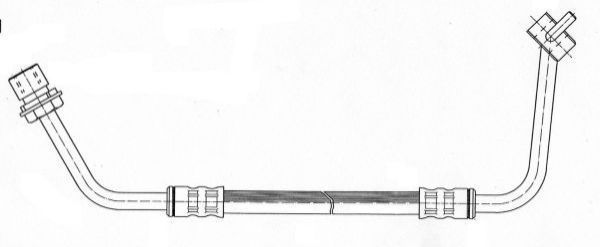 A.B.S. Bremseslange sl3360 for FORD