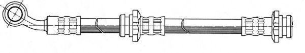 A.B.S. Bremseslange sl3472 for NISSAN