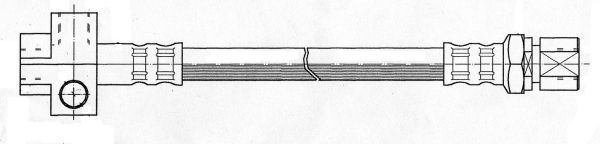 A.B.S. Bremseslange sl3495 for OPEL VAUXHALL