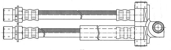 A.B.S. Bremseslange sl3694 for FORD