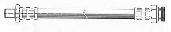 A.B.S. Bremseslange sl3831 for NISSAN