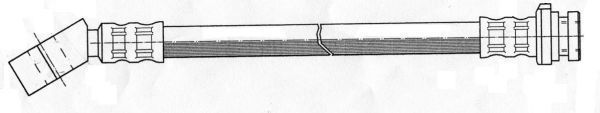 A.B.S. Bremseslange sl3834 for NISSAN