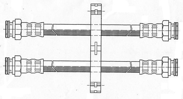 A.B.S. Bremseslange sl3942 for FIAT
