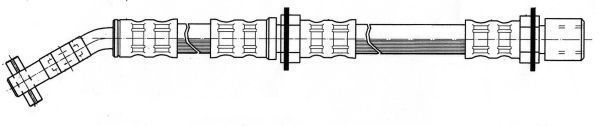 A.B.S. Bremseslange sl4046 for TOYOTA