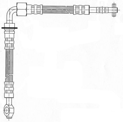 A.B.S. Bremseslange sl4085 for TOYOTA
