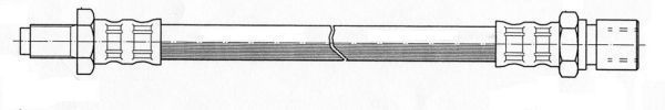 A.B.S. Bremseslange sl4121 for TOYOTA