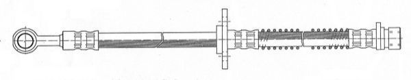 A.B.S. Bremseslange sl4174 for HONDA ROVER