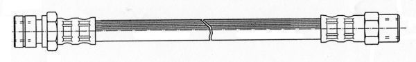 A.B.S. Bremseslange sl4221 for PORSCHE