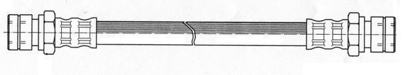 A.B.S. Bremseslange sl4228 for PORSCHE