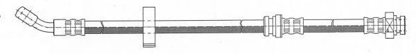 A.B.S. Bremseslange sl4235 for OPEL VAUXHALL SUZUKI