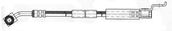A.B.S. Bremseslange sl4821 for JEEP FIAT / LANCIA