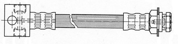 A.B.S. Bremseslange sl4837 for JEEP