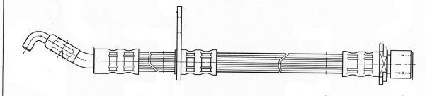 A.B.S. Bremseslange sl4969 for PERODUA
