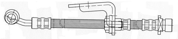 A.B.S. Bremseslange sl5010 for HONDA
