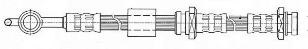 A.B.S. Bremseslange sl5259 for SUZUKI