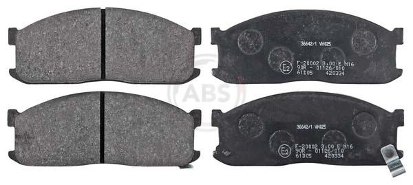 A.B.S. Bremseklodser 366421 for MAZDA KIA