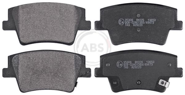 A.B.S. Bremseklodser 35306 for HYUNDAI