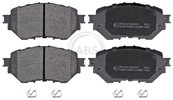 A.B.S. Bremseklodser 35415 for MAZDA