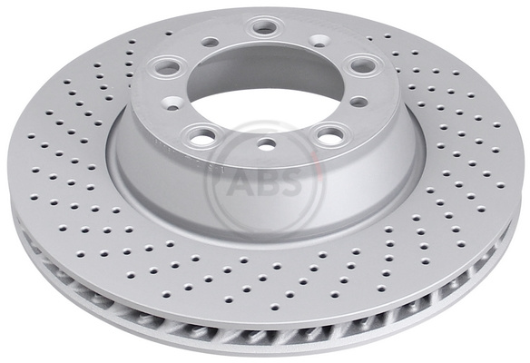 A.B.S. Bremseskive 18781 perforeret 330mm 28mm for PORSCHE